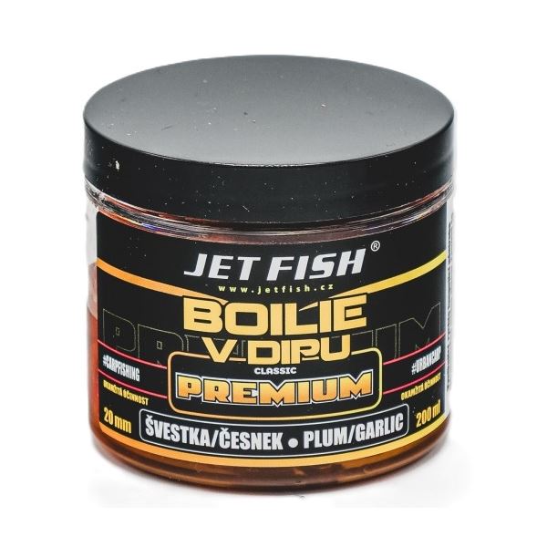 Jet Fish Boilie V Dipu Premium Clasicc 200 ml 20 mm