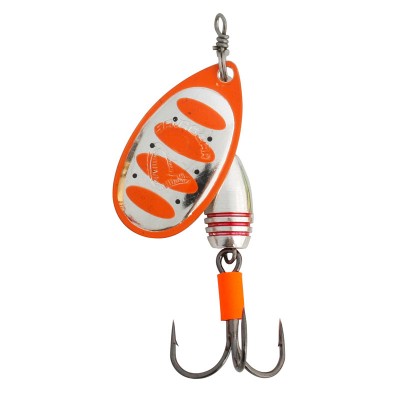 Savage gear třpytka rotex spinner fluo orange silver-velikost 1 3,5 g