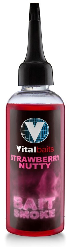 Vitalbaits booster bait smoke strawberry nutty 100 ml