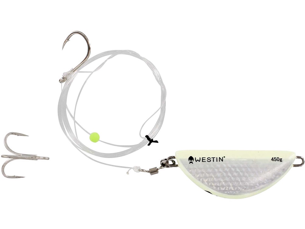 Levně Westin návazec sea rigs halibut anti twist rig glow - 450 g