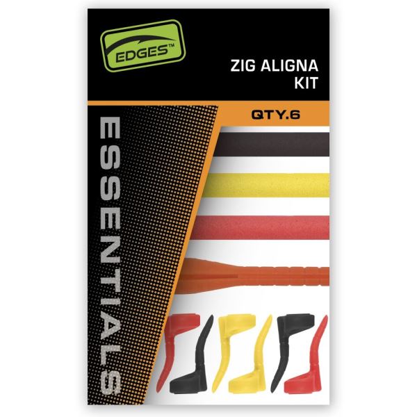 Fox Rovnátka Edges Essentrials Zig Aligna Kit (6x Rovnátka, Navlékač a 3x Pěnový Váleček)