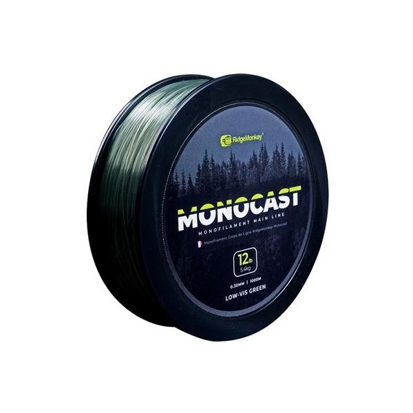 RidgeMonkey Vlasec MonoCast Monofilament 1000 m