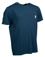 Nash Tričko Make It Happen Badge Pocket T-Shirt Navy Blue - XXXL