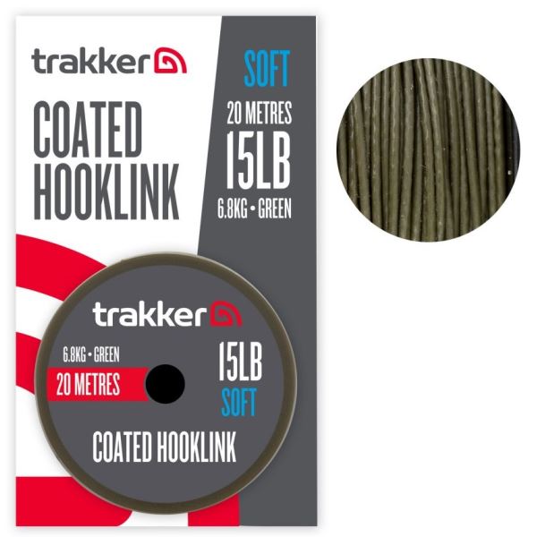 Trakker Návazcová Šňůra Soft Coated Hooklink 20 m