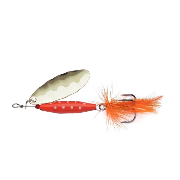 Abu Garcia Třpytka Reflex Red Sinking Gold