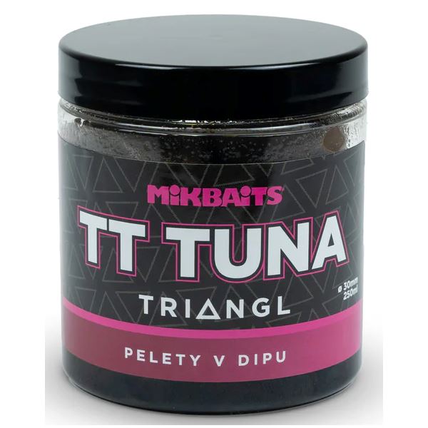 Mikbaits Pelety V Dipu TT Tuna Triangl 250 ml 30 mm