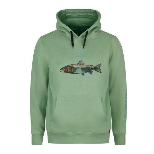 Daiwa Mikina Hoodie Trout