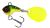 Westin Nástraha Dropbite Tungsten Spin Tail Jig Firetiger