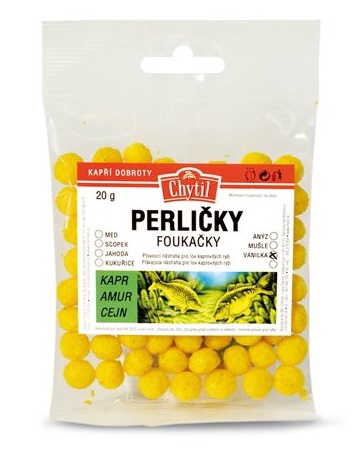 Chytil perličky foukačky 8 mm 20 g-vanilka