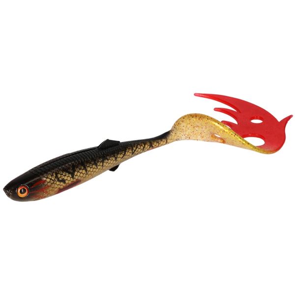 Mikado Gumová Nástraha Sicario Pike Tail Spotted Bullhead Balení
