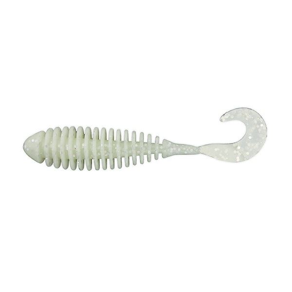 Berkley Gumová nástraha PowerBait Pulse Worm SW Glowsilver 8ks 9,7 cm