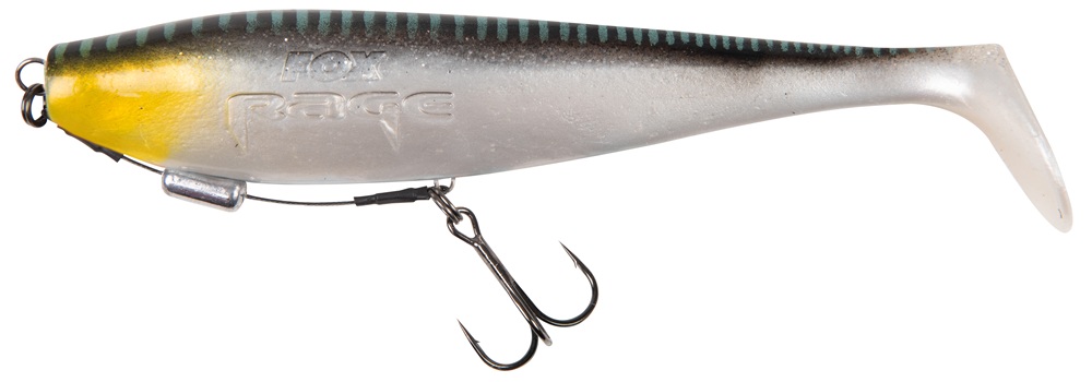 Levně Fox rage gumová nástraha zander pro shad loaded uv silver halo - 18 cm