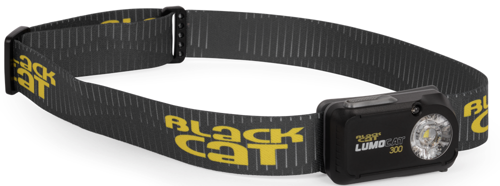 Black cat čelovka lumo cat 300 headtorch