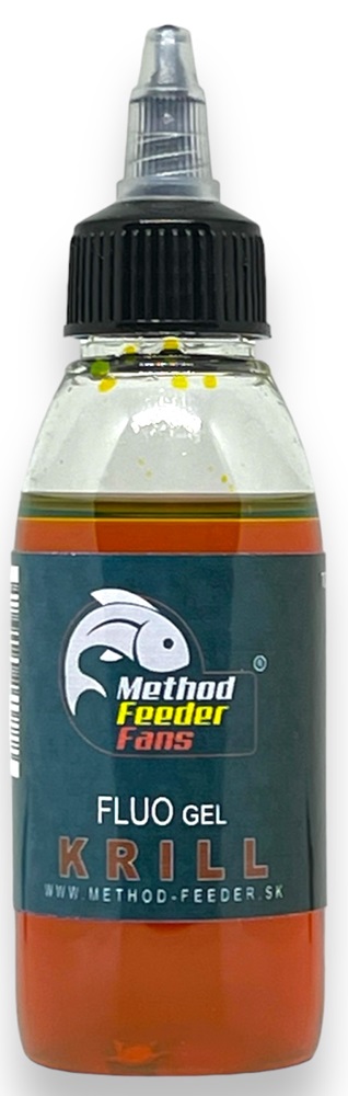 Levně Method feeder fans gel fluo 100 ml - krill