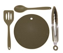 Trakker Silikonové Kuchyňské Nádobí Armolife Silicone Utensil Set
