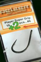Pelzer Háček  Player Super Grip Carp Hook 12ks-Velikost 2
