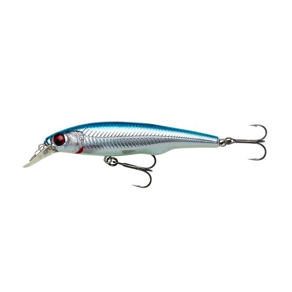 Savage Gear Wobler Gravity Twitch SR Suspending Blue Chrome - 14,5 cm 50 g