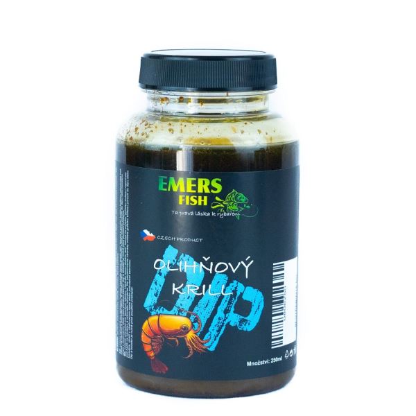 Emersfish Dip Olihňový Krill 250 ml