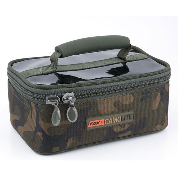 Fox Pouzdro Na Olova Camolite Rigid Lead & Bits Bag