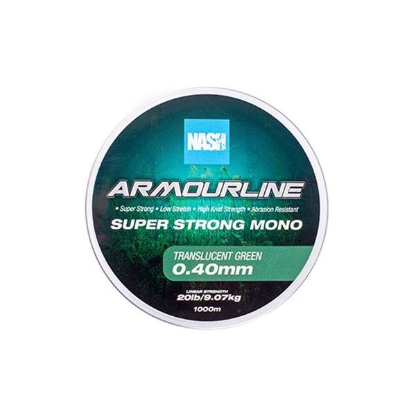 Nash Vlasec Armourline Super Strong Mono Green 1000 m