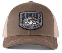 Grundéns Kšiltovka Crappie Patch Trucker Driftwood/Khaki Grundéns Kšiltovka Crappie Patch Trucker Driftwood/Khaki