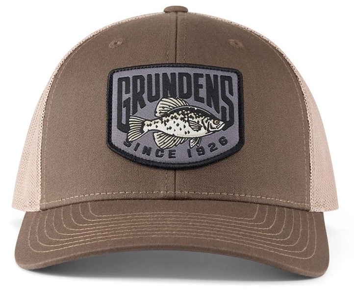 Grundéns kšiltovka crappie patch trucker driftwood/khaki