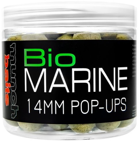 Levně Munch baits plovoucí boilies pop-ups bio marine 200 ml-14 mm