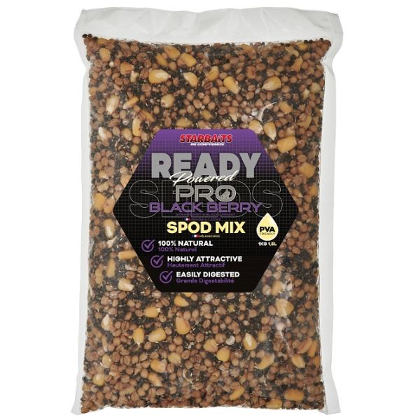 Starbaits Směs Spod Mix Ready Seeds Pro Blackberry - 1 kg