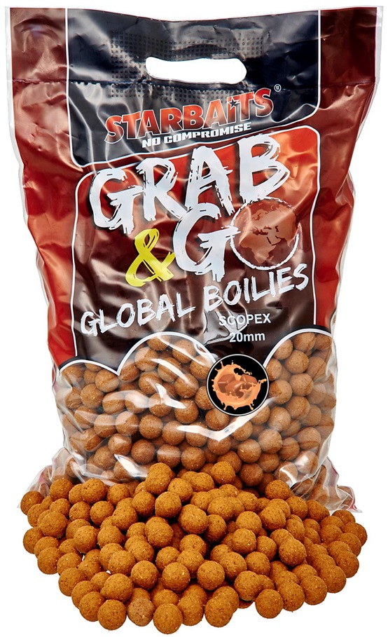 Starbaits boilies g&g global scopex - 5 kg 14 mm