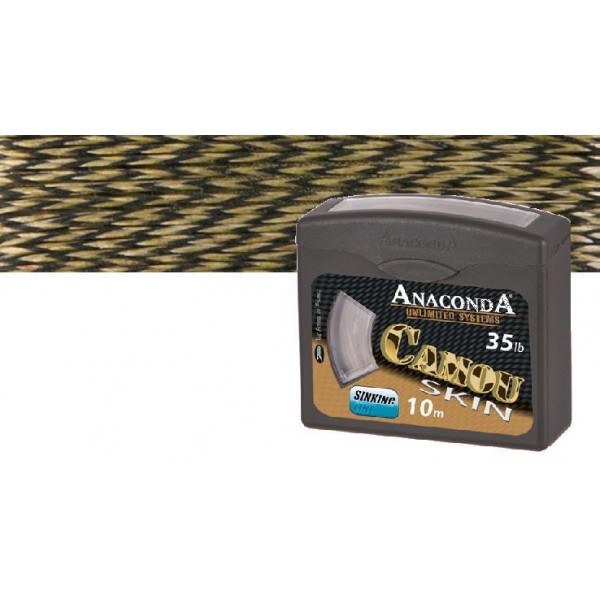 Anaconda návazcová šňůra gentle link 10 m camo - nosnost 25lb