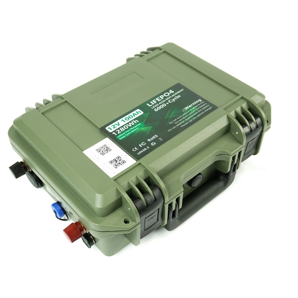 Lifepo4 baterie l250-12-out 12v 250ah outdoor bluetooth