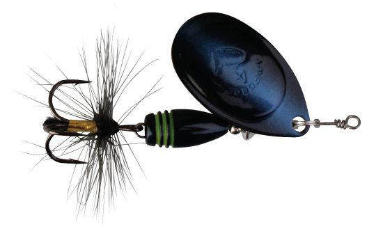 Savage gear třpytka rotex spinner black purple-velikost 4 11 g