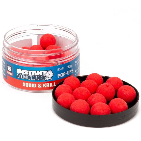 Nash Plovoucí Boilie Instant Actions Squid Krill