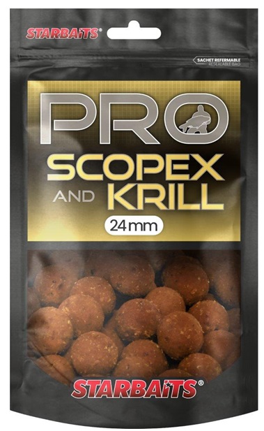 Levně Starbaits boilie scopex krill - 200 g 24 mm