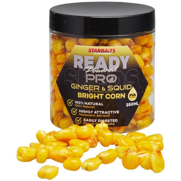 Starbaits Kukuřice Bright Ready Seeds 250 ml