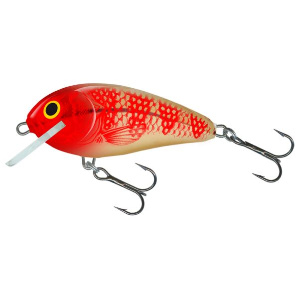 Salmo Wobler Butcher Sinking Golden Red Head 5 cm 5 g