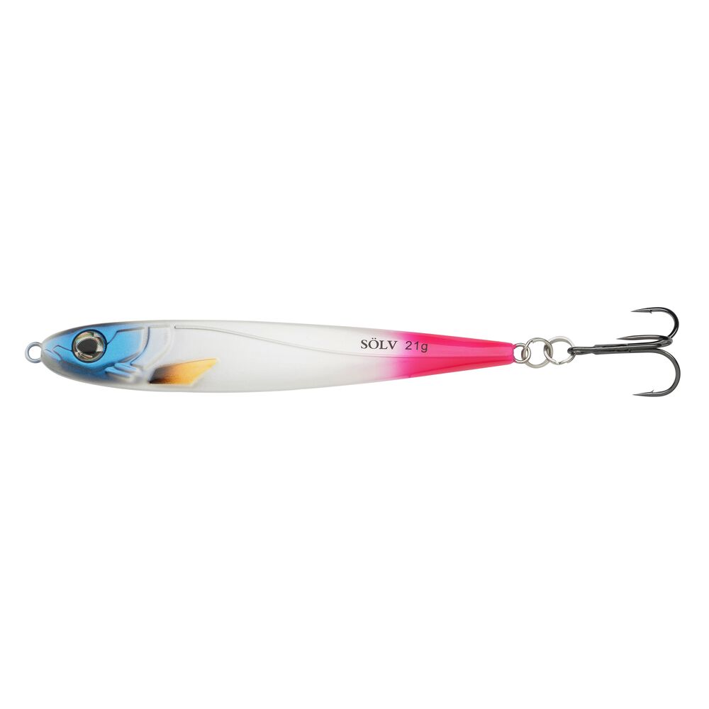 Abu garcia pilker sölv calle uv pink tail - 8 cm 16 g