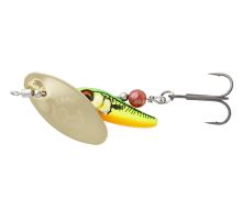 Savage Gear Třpytka Sticklebait Spinner Firetiger Gold