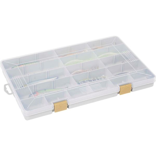 Westin Krabička W3 Tackle Box Grey/Clear 35,5 x 22,5 x 3,5 cm