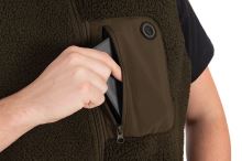 Fox Vesta Olive Sherpa Hybrid Gilet (6)