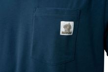 Nash Tričko Make It Happen Badge Pocket T-Shirt Navy Blue (2)