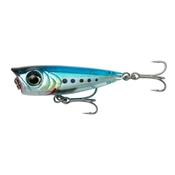 Savage Gear Wobler Micro Popper Ghost Sardine