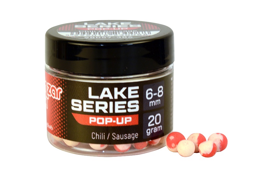 Levně Benzar mix pop-up lake series 20 g 6-8 mm - chilli klobása