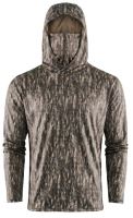 Grundéns Triko Tough Sun Masked Hoodie Marsch Camo - M