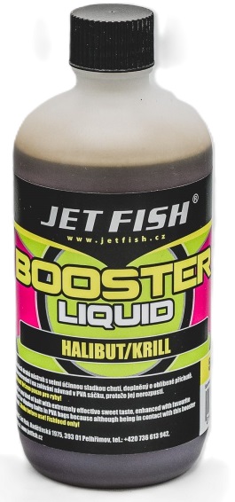 Levně Jet fish booster liquid 500ml halibut krill