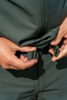 RidgeMonkey Kalhoty APEarel ThermaPro Waterproof Shell Trousers Green (6)