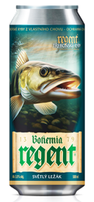 Bohemia regent pivo vodní říše candát 0,5 l