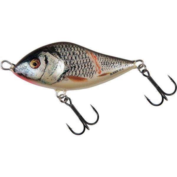 Salmo Wobler Slider Floating Wounded Real Grey Shiner