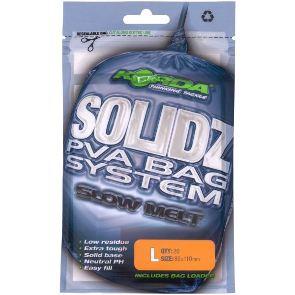 Korda PVA Sáček Solidz Slow Melt PVA Bags