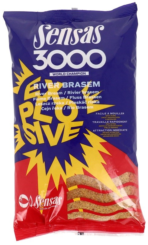Sensas Krmení 3000 Explosive River Brasem (Cejn) 1 kg